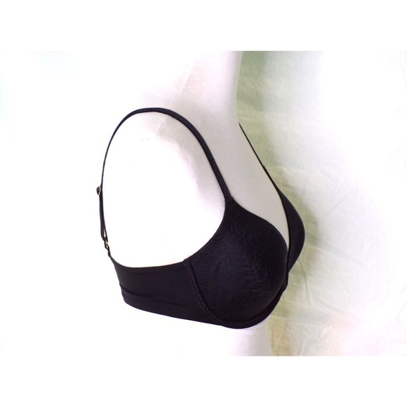 NATORI Conform Full Convertible Underwire T-Shirt Bra Black 34D #731165 NEW - Picture 9 of 11